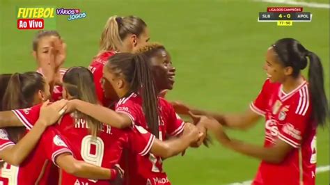 Super Falcons Christy Ucheibe Scores As Sub For Benfica Vs Apollon