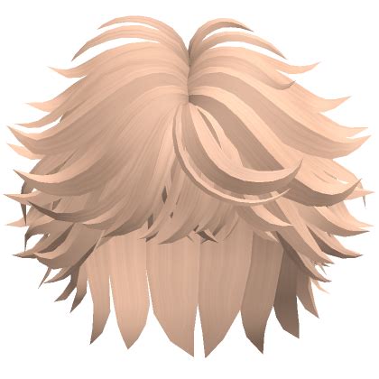 Blonde Messy Hair Roblox