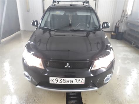 Лампы ближнего света Fukurou — Mitsubishi Outlander XL, 2,4 л, 2008 ...