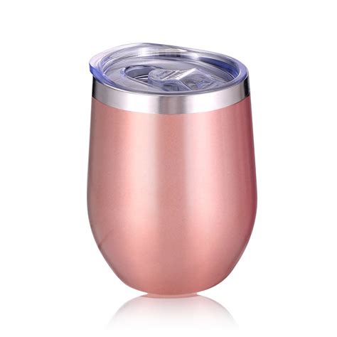 Super Rose Gold Stainless Steel Tumblers With Lids Everich