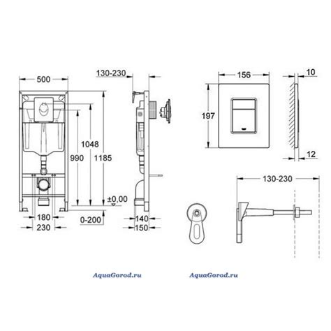 Инсталляция GROHE RAPID SL для унитаза (3 в 1) 38772001 купить в Туле ...