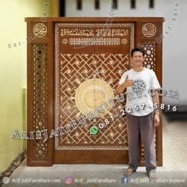 Pintu Kusen Masjid Jati Replika Nabawi Arif Jati Furniture