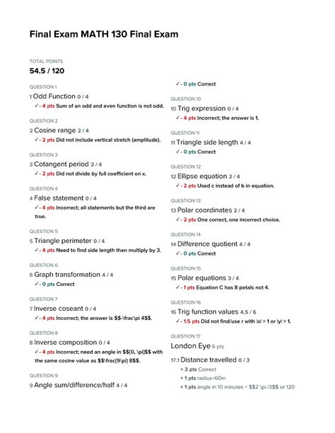 Exam Final Math Unc Chapel Hill Final Exam Math Final Exam