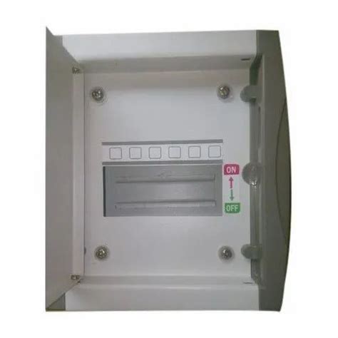 Single Door Mild Steel Ms Ms Mcb Box For Electric Fittings At Rs