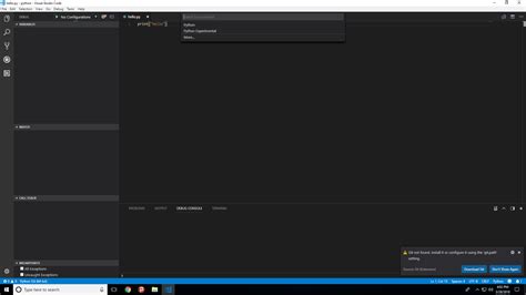 Coding Python In Visual Studio Opmgadget