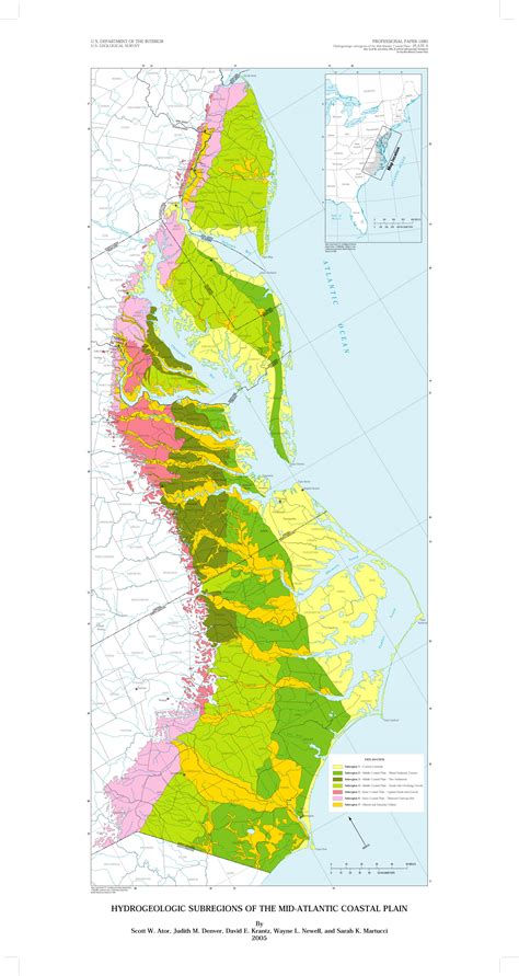 A Surficial Hydrogeologic Framework for the Mid-Atlantic Coastal Plain - CKAN