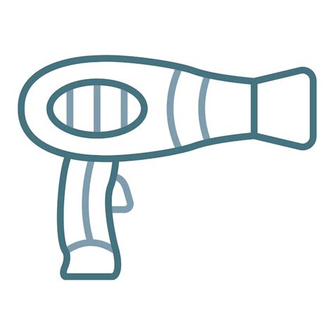 Premium Vector Hair Dryer Flat Illustration