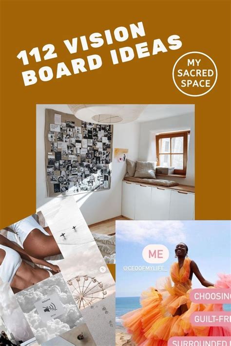 112 Vision Board Ideas And Examples To Create A Vision Board Unique To You In 2022 Creating A