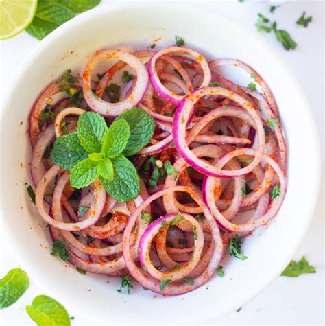 Indian Onion Salad Recipe | Deporecipe.co