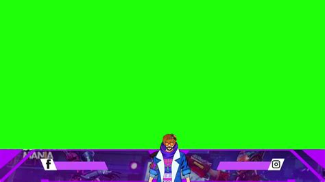 Free Animated Gaming Overlay Green Screen Overlay Youtube