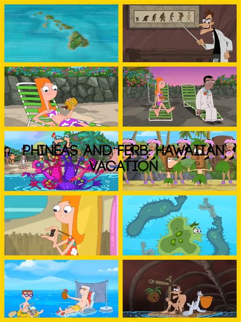 Phineas And Ferb Hawaiian Vacation By Unityspectre On Deviantart