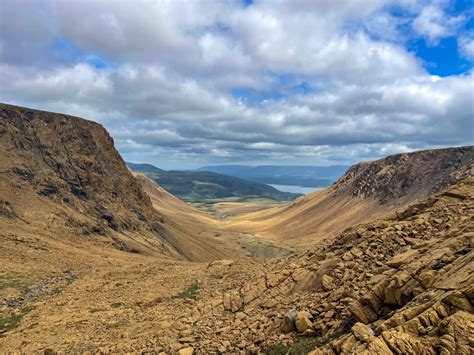 Hiking On The Beautiful Tablelands Trail In Gros Morne