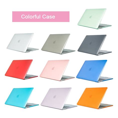 Funda transparente para ordenador portátil Macbook Air 11 12 13 14