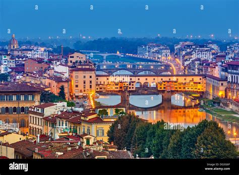 Bridges in Florence Stock Photo - Alamy