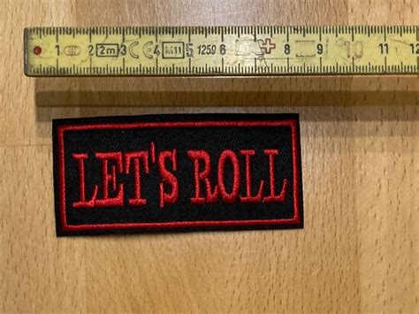 Let's Roll Patch Sticker Aufnäher Metal Rock Band | Kaufen auf Ricardo