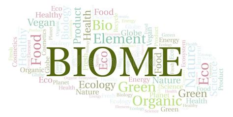 Biome Word Cloud Stock Illustration Illustration Of Text