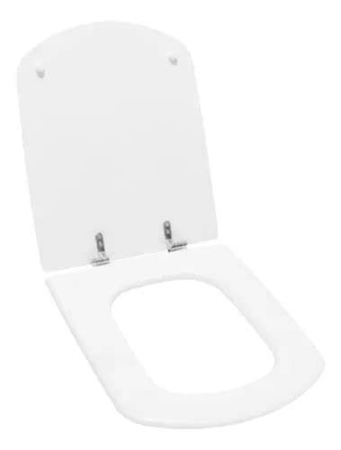 Tabla Asiento Inodoro Daccord Dama Senso Mdf Blanco H Cromo