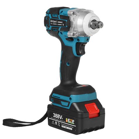 388vf 520n M Brushless Cordless Electric Impact Wrench Rechargeable 1 2