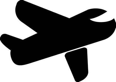 Free Airplane Vector Vector Icon - [Free Download] - (SVG and PNG)