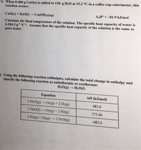 Calorimeter Equation Final Temperature - Tessshebaylo