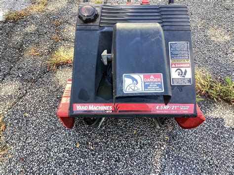 2001 Mtd Yd Machines 31ae150 000 21” Snow Blower Bigiron Auctions