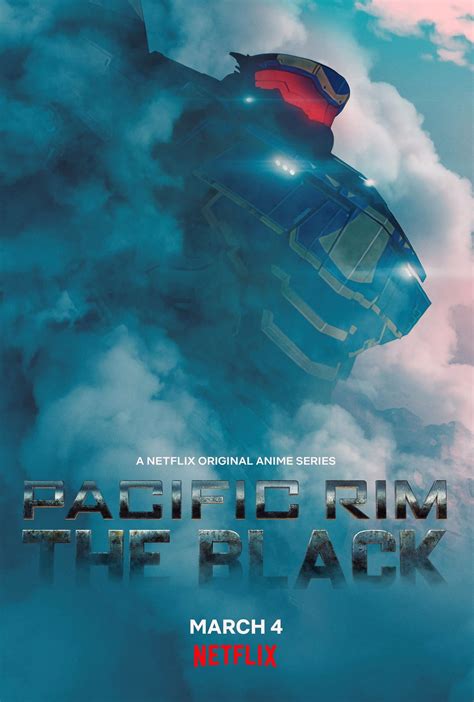 Pacific Rim The Black Netflix Anime Releases Jaeger Kaiju Posters