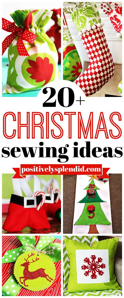 20 Christmas Sewing Projects To Make Positively Splendid Crafts