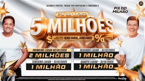 Como Participar Do Pix Do Milhão - Com R$ 5 milhões na virada, Pix do Milhão bate recorde fazendo 54 novos ...