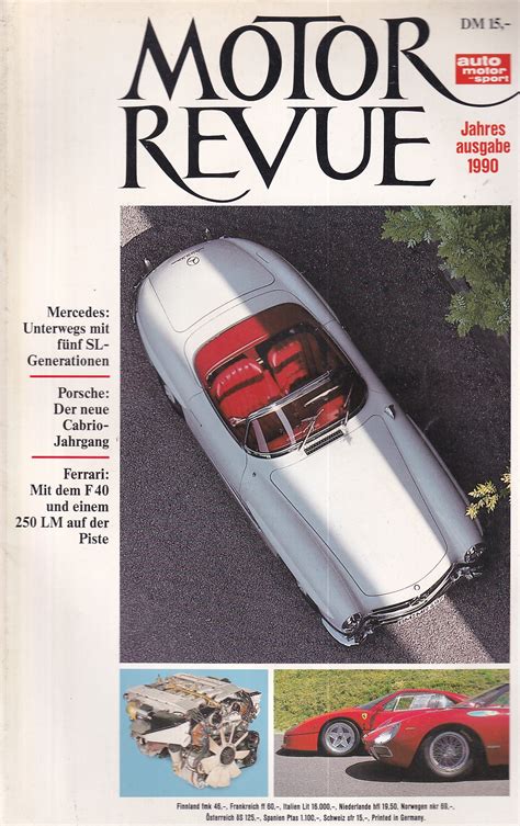 Motor Revue - 1990 - Jahresausgabe | zeitschriften-shop.de