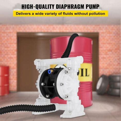 Mophorn Air Double Diaphragm Pump Gpm Psi Polypropylene