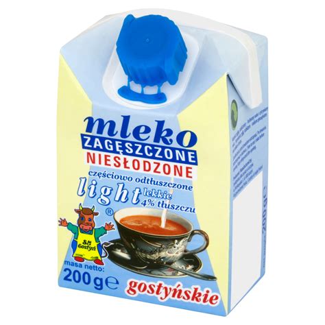 Mleko Skondensowane Light Niska Cena Na Allegro Pl