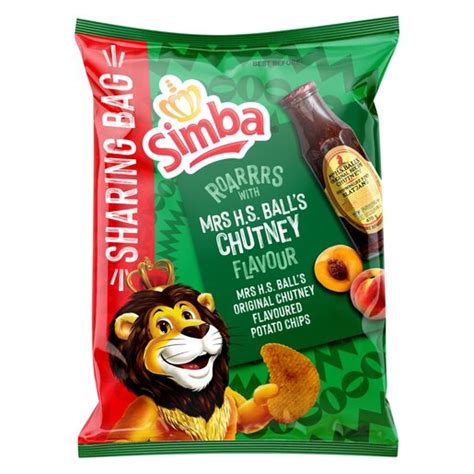 Simba Mrs Balls Chutney Flavoured Potato Chips G Pnp