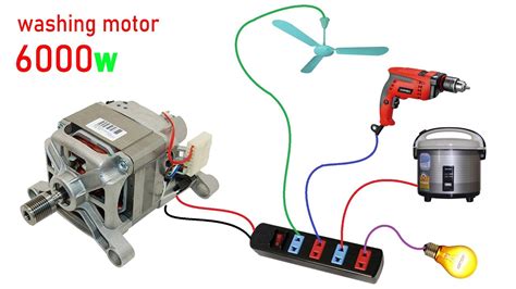 Washing Machine Motor Wiring Wind Generator