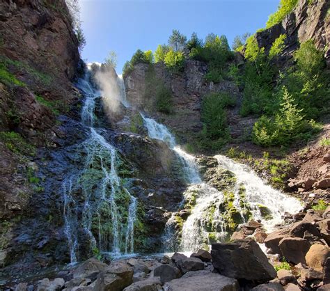 Chasing Waterfalls A Journey To Michigans Douglass Houghton Falls Scenic Site