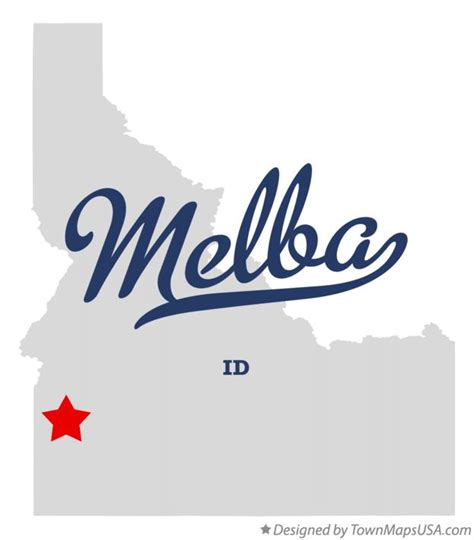 Map of Melba, ID, Idaho