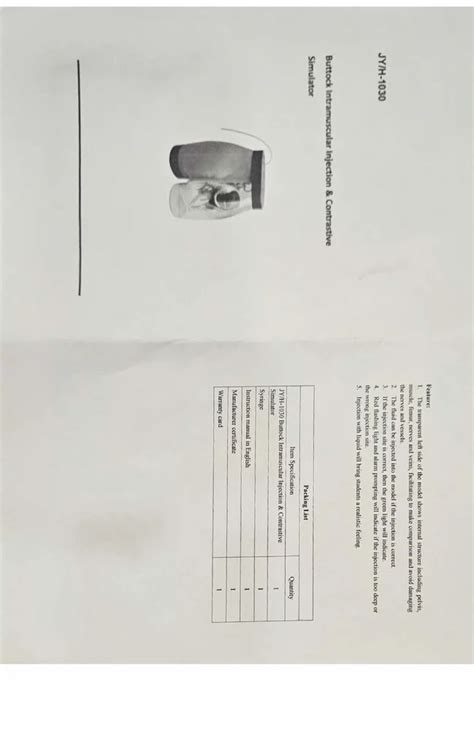 KKI HS10B Advanced Buttocks Intramuscular Injection Simulator At Rs