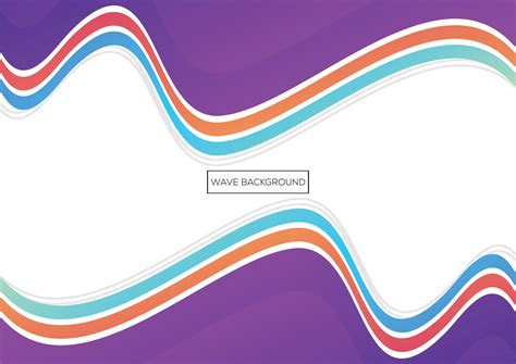 abstract modern wave background gradient design  vector art
