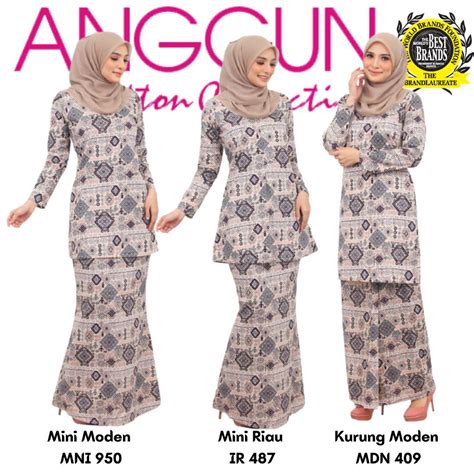 Baju Kurung Mini Moden Cotton Moden Lace Melayu Pola Modern Model