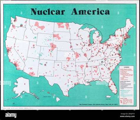 Nuclear America , United States, Maps, Nuclear facilities, United ...