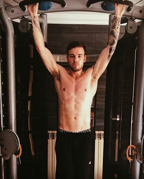 WE LOVE HOT GUYS Liam Payne Shows Off His Rippling Abs