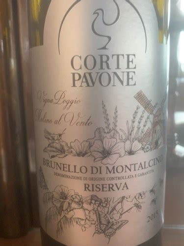 Tenuta Corte Pavone Brunello Di Montalcino Riserva Vigna Poggio