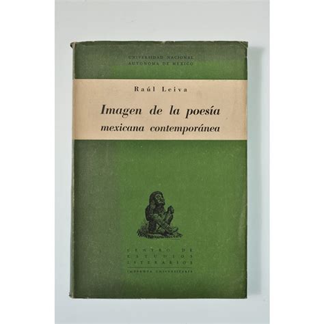 Imagen de la poesía mexicana contemporánea Poesía Literatura