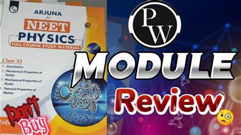 Pw Module Unboxing And Review Pw Study Material Unboxing Arjuna