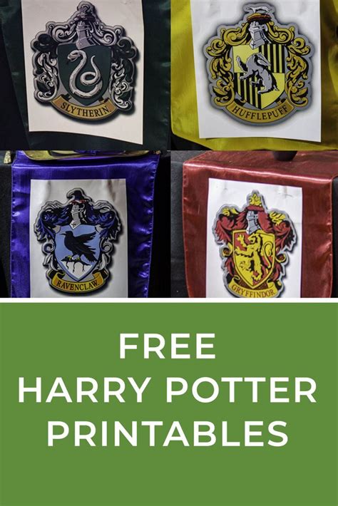 Harry Potter Printables Party