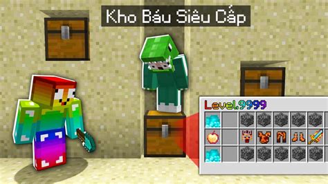 Minecraft Bedwars Nhưng Đào Kho Báu Siêu Cấp Sở Hữu Giáp Bất Tử Và Kiếm Hacker Vip Troll Noob