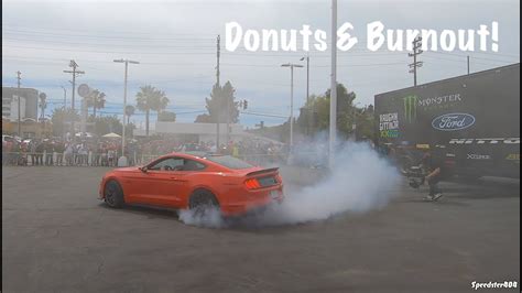 Rtr Spec Mustang Insane Donuts Burnout Vaughn Gittin Vs Chelsea