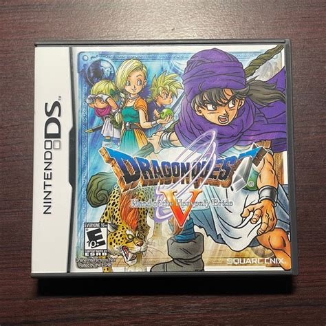 แผนแท Dragon Quest V Hand of The Heavenly Bride US NDS Shopee