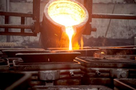 Premium Photo Steel Foundry Iron Foundry Smeltery