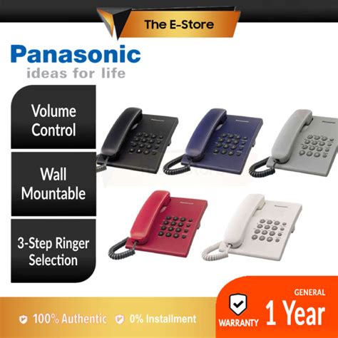 Panasonic Basic Single Line Phone Kx Ts Ml Kx Ts Office Phone