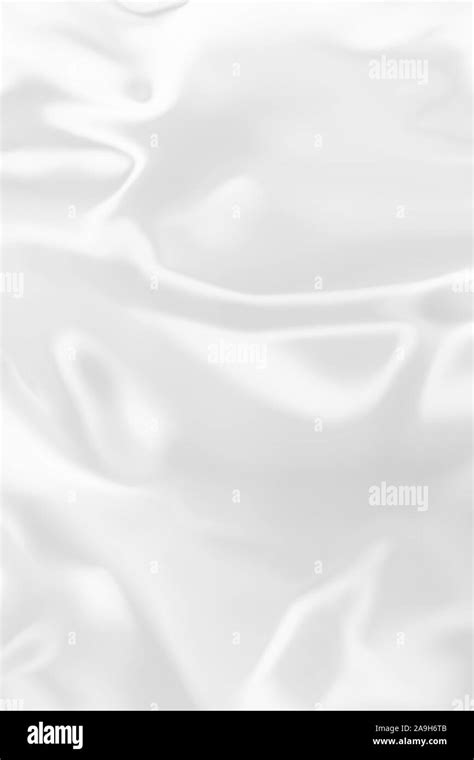 White liquid shiny background. Wavy satin elegance light texture Stock ...